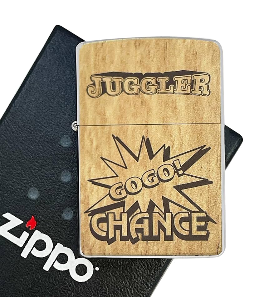 【値段決めてください】Zippo ジャグラー GOGOツノッチメタル RBチタン Amazon.co.jp: ZIPPO（ジッポー） GOGO ジャグラー プレミアム